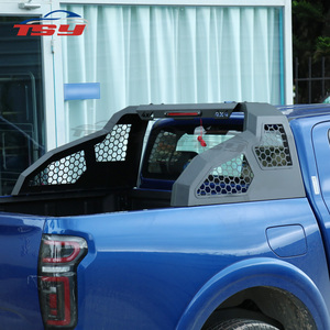 Rozin-barre de Sport universelle en acier noir, accessoires de ramassage pour <span class=keywords><strong>4x4</strong></span>, nouveau Design - Product Image 3