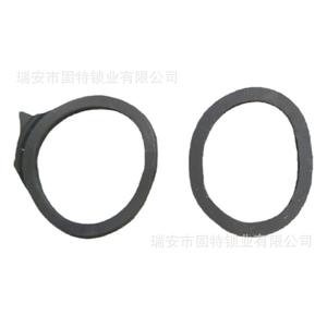 Cylindre de serrure de porte de voiture Jinbei 1049 en alliage de zinc, serrure cylindrique avec 2 clés pour Jinbei Haishi Zhongshun Foton Jincheng - Product Image 3