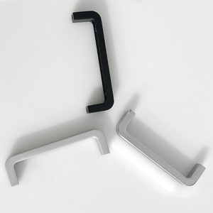 Ls510 Zinc Alloy Handle U Shaped Square Groove Cabinet Furniture Handle Minimalist Design - Product Image 1