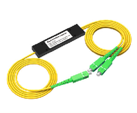 Répartiteur FBT de type boîtier 1x2 SC-APC, Coupleur conique fusionné FBT SC-APC, Répartiteur de fibre optique 1x2 1310 1550nm, Répartiteur FBT SC-UPC