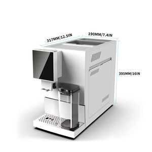 Vollautomatische Kaffeemaschine Totalmente automática Cafetera De <span class=keywords><strong>Expreso</strong></span> 5,85 "Pantalla táctil Cafetera Coffe Espresso Cafetera - Product Image 4