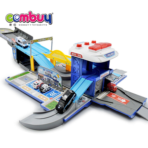 Обучающий грузовик, игровой трек, набор «сделай сам», гараж, игрушки для парковки автомобилей - Product Image 5