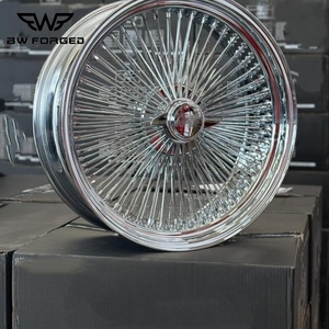 Rines de Aluminio Forjado BW Spoke Wire Wheels de 17 18 19 20 21 22 Pulgadas con Centro Personalizado para Lincoln y Cadillac - Product Image 4