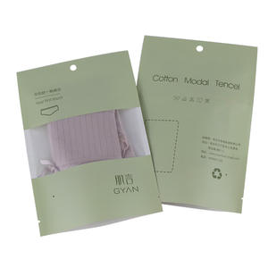 Bolsa de Plástico Transparente Personalizada con Ventana, Autosellante, de Papel Kraft Compuesto, con Cierre Ziplock para Ropa Interior y Accesorios Íntimos - Product Image 5