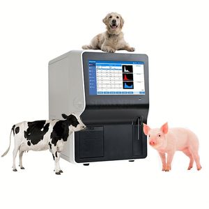 Sistema de Hematología veterinaria de alta calidad, analizador CBC automático de 3 partes para recuentos sanguíneos de animales - Product Image 4