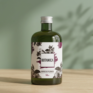 BOTANICA-FIORI DI IBISCO <b>Filtered</b> Non-Alcoholic Hibiscus Flower Liquid Extract for Drink Mixes - Product Image 3