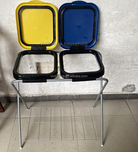 אשפה תיק מחזיקי לשקית אשפה מתלה אשפה סל נייד פלסטיק רכב אשפה תיק מסגרת מחזיק - Product Image 4