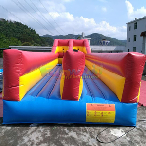 Grado comercial Fiesta al aire libre Desafío Curso Dos carriles Juegos Inflables Inflable <span class=keywords><strong>Jacob</strong></span>'s Ladder Juego de escalada - Product Image 5