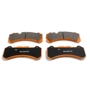 Pastillas de <span class=keywords><strong>Freno</strong></span> Deportivas Velocette de Aluminio, 4 Pistones, 50% Mejor Rendimiento, Actualización para Autos de Carreras, Nuevas, Rueda Delantera - Product Image 1