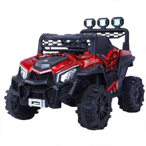 Voiture électrique pour enfants à 4 roues - Jouet en plastique à double propulsion avec batterie 12V et télécommande pour les aventures tout-terrain - Product Image 5