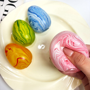 Cross-border Hot Sale New Flume <b>Egg</b> Maltose Kneading Music Easter Decompression <b>Toy</b> Vent Slow Rebound Decompression Artifact - Product Image 3