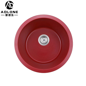 Évier en granit à bol unique moderne chaud éviers de cuisine en quartz commerciaux en marbre - Product Image 2