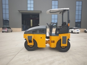 Tất cả cao su-mệt mỏi Con lăn 3-tấn và 4-tấn khí nén Lốp Nhựa đường tĩnh cán sửa chữa máy móc máy móc nén chặt - Product Image 4