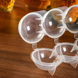 Molde para Cubos de Hielo LM de 4 Agujeros, para Whisky, Cócteles, Vodka, Bolas de Hielo, Accesorios de Cocina para Fiestas - Product Image 3