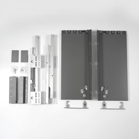 Système de tiroirs métalliques MIRUI pour meubles de cuisine modernes avec glissières amorties à fermeture douce pour tiroirs en acier, utilisation salle à manger et chambre