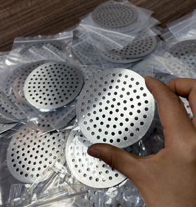 Prix usine en acier inoxydable 304 rond garde de vidange pas de rouille extérieur sol Drain couverture plaque grille fabrication de tôle - Product Image 1