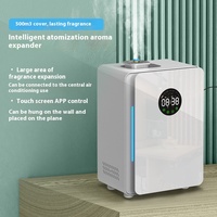 Diffuseur de parfum frais de climatisation mural commercial intelligent Affichage de bureau cubique 500 Source d'alimentation électrique 1 an