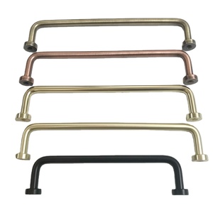 Đồ Nội Thất Xử Lý Đôi Lỗ Châu Âu Nhà Bếp Ngăn Kéo Tủ Quần Áo Cửa Xử Lý Thép Không Gỉ - Product Image 1