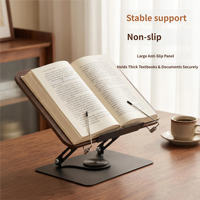 Support de lecture ergonomique réglable en bois, tendance 2026, pour la maison/le bureau, vente en gros, populaire sur TikTok, personnalisation pour commandes en gros