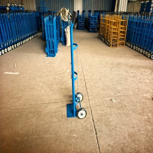 Troli Tangga Baja yang Dapat Disesuaikan untuk Tabung Gas, Tabung Oksigen, Tangki Gas Cair - Penyimpanan Portabel untuk Belanja - Product Image 5