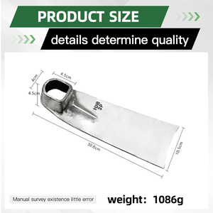 <span class=keywords><strong>Houe</strong></span> de jardin en acier à <span class=keywords><strong>prix</strong></span> de gros, pour creuser des tranchées, défoncer le sol, avec manche en bois - Product Image 2