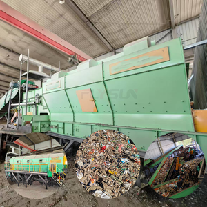 Línea de Reciclaje de Materiales Reciclables, Equipo Separador de Basura, Plástico y Papel - Product Image 1