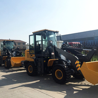 Mesin Konstruksi merek terbaik 1.6 Ton Mini Wheel Loader LW160KV dengan 0.75m kapasitas Bucket glaukoma dengan diskon besar