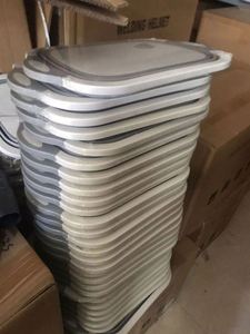 เขียงพลาสติกพับได้สำหรับตั้งแคมป์ตะกร้าระบายน้ำผักผลไม้แบบ2อิน1 - Product Image 2