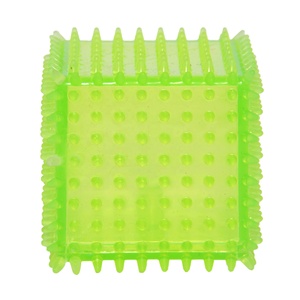 टिकाऊ चबाने वाले निर्माता चबाने वाले गैर विषैले थोक विक्रेता रंगीन टिकाऊ ठोस कुत्ते के खिलौने टीपीआर ट्यूब+स्क्वीकर पालतू चबाने वाले खिलौने - Product Image 3