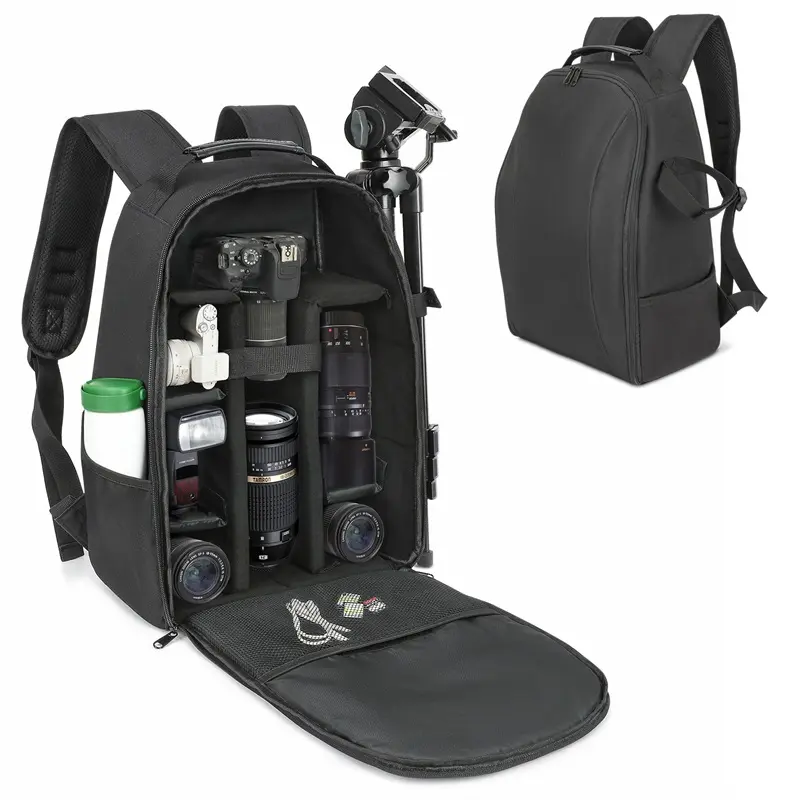 Bsci Custom Outdoor Fotografie Wandelen Reizen Professionele Dslr Camera Tas Rugzak