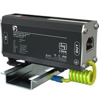En stock – Parafoudre Ethernet RJ45 5V 24V PoE 1000M 1G 100M – Dispositif de protection contre les surtensions basse tension