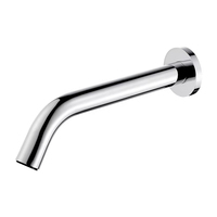 Robinet de lavabo moderne monotrou sans contact avec capteur automatique pour salle de bain en laiton céramique Robinet mural simple robinet d'eau froide