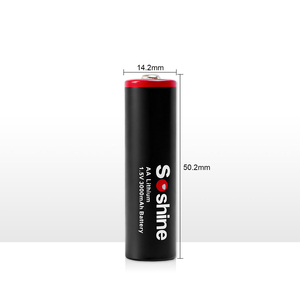 Soshine Lithium <strong>AA</strong> 1.5V <strong>Battery</strong> High Capacity 3000mAh 14500 <strong>Battery</strong> for Toys - Product Image 3