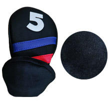 Funda Protectora para Palo de Golf Personalizada, Negra, Impermeable, con Bordado e Impresión de la Bandera de EE. UU., Forro de Cuero Premium y Felpa - Product Image 4