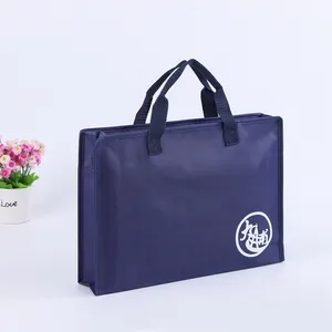 중국 제조 업체 공장 고품질 도매 토트 비 짠 가방 지퍼 프로모션 쇼핑 가방