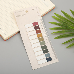 Văn Phòng Phẩm Trường Học Giấy Ghi Chú Thẩm Mỹ Dễ Thương Giấy Ghi Chú Dán Morandi Nhiều Màu Sắc Giấy Chia Chỉ Mục Có Thể Ghi Chú Giấy Ghi Chú - Product Image 4