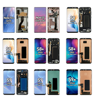 LCD Grosir Pengganti LCD untuk Samsung S20 S21 S22 S8 S9 S10 Plus Ponsel OEM