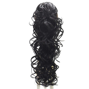 Nieuwigheden Synthetische Vezel Lange Maat Lente Krullend Golvende Haarverlenging Colas De Cabello Kaak Klauw Clip Paardenstaart Paardenstaart Staart - Product Image 3