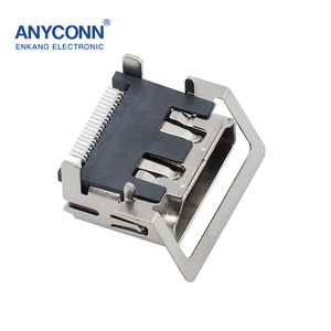 ANYCONN女性用水平タイプSMT USBソケットコネクタ (ブラック) 広く使用されているアプリケーション - Product Image 3
