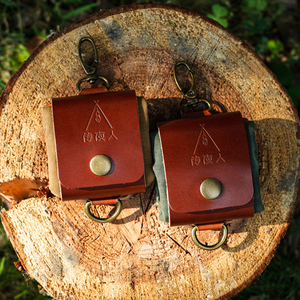 Sac de rangement pliable <span class=keywords><strong>en</strong></span> cuir de vache pour les voyages, les excursions, le <span class=keywords><strong>bushcraft</strong></span>, la <span class=keywords><strong>survie</strong></span> <span class=keywords><strong>en</strong></span> jungle, la randonnée et l'escalade, les activités de plein air - Product Image 1