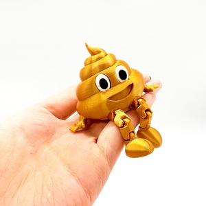 Figura de acción 3D de caca de broma 2026, juguete divertido y móvil, adorno creativo para escritorio, regalos creativos para niños - Product Image 1