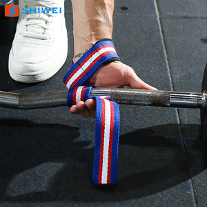Sangle de poignet Shiwei pour haltérophilie 3,8x64cm – Équipement d'entraînement durable pour soulevé de terre, tractions et force de préhension - Product Image 2