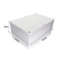 Boîtier d'amplificateur de puissance électrique en métal OEM ODM Personnalisation Usinage CNC Profil en aluminium anodisé Boîtier électronique GPRS