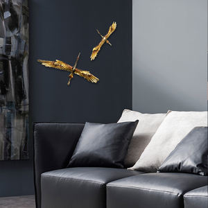 SANLOREN الجدار نوع s حجم الجدار شنقا اللون الذهبي تحلق رافعة لغرفة النوم غرفة المعيشة مكتب فندق الجدار الديكور - Product Image 5