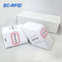 Wasserdichte 1,8mm Dicke RFID Proximity ID-Karte Blanko Weiße Karte Mit TK4100 Chip für Aufzug- und Wohnungszugangssysteme