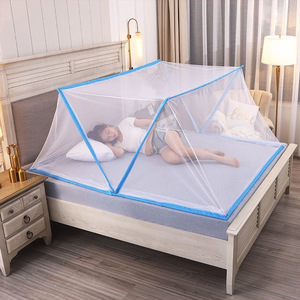 Anti-<strong>Mosquito</strong> Easy Install Bedroom Folded Folding <strong>Portable</strong> <strong>Mosquito</strong> <strong>Net</strong> Adults <strong>for</strong> Twin <strong>Bed</strong> - Product Image 1