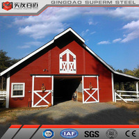 Construcción de estructura de acero prefabricada The Wilds Wedding And Event Venue Barndominium Kits Rustic Country Pole Barn para la venta