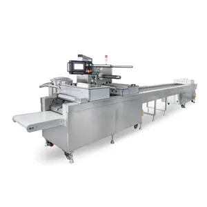 Disposable syringe blister packing machine line with ink jet coder