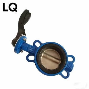 Valvola a Farfalla Rivestita in Gomma con Maniglia, in Ghisa Sferoidale a Tenuta Morbida, per Irrigazione Agricola - Product Image 2
