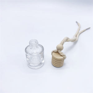 Mini Botella de Vidrio Personalizada de 5ml, 8ml, 10ml para Perfume o Cosméticos, Envase para Fragancia de Coche con Tapa de Madera - Product Image 6